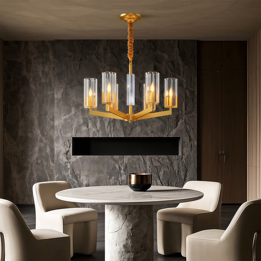 American-Style Candle Chandeliers Luxury Ceiling Light