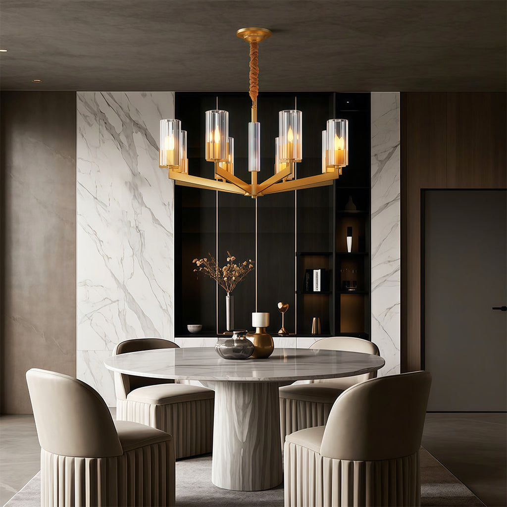 American-Style Candle Chandeliers Luxury Ceiling Light