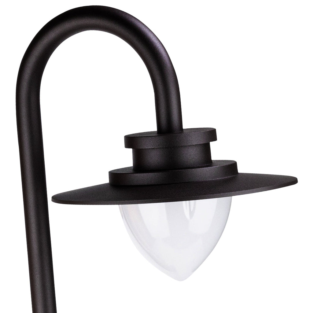 Elegant Gooseneck Garden Lights - Minimalist Pathway Lighting