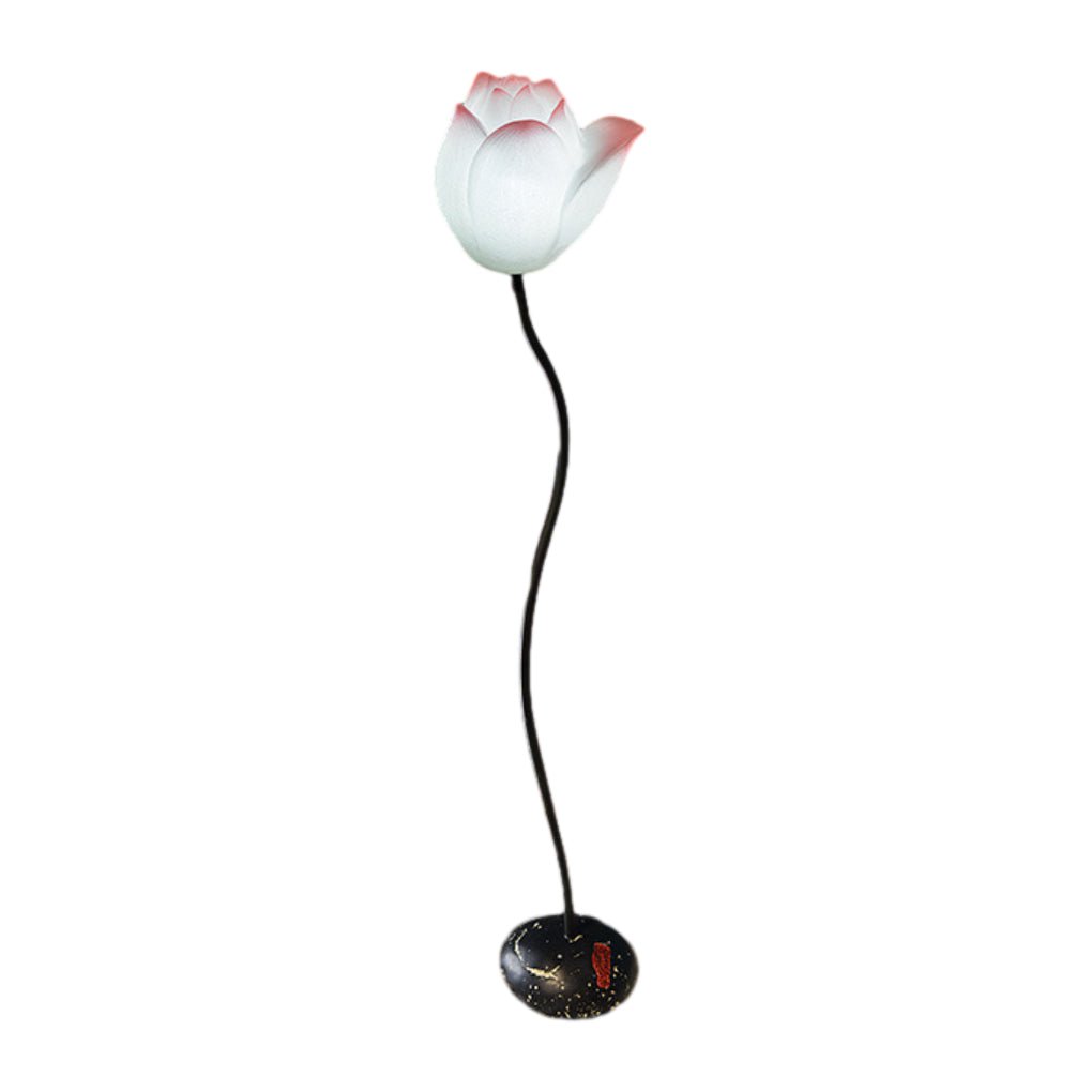 Short Fancy Lotus Aesthetics LED Flower Floor Lamp - Elegant Lighting, Home Decor, Modern Design, Floor Lamp, Ambient Light, Unique Gift, LED Decoration, Stylish Home Accents