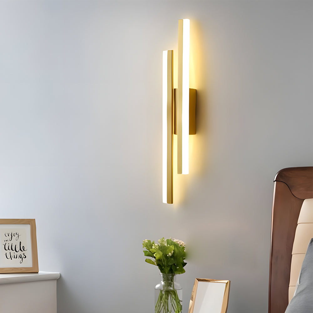 Modern Asymmetric Metal Side Vanity Lights for Bathroom, Contemporary Bathroom Lighting Fixtures, Stylish LED Vanity Lighting, Sleek Asymmetric Design, Wall Mounted Vanity Lights, Minimalist Bathroom Lighting, Decorative Metal Wall Lights for Home, Trendy