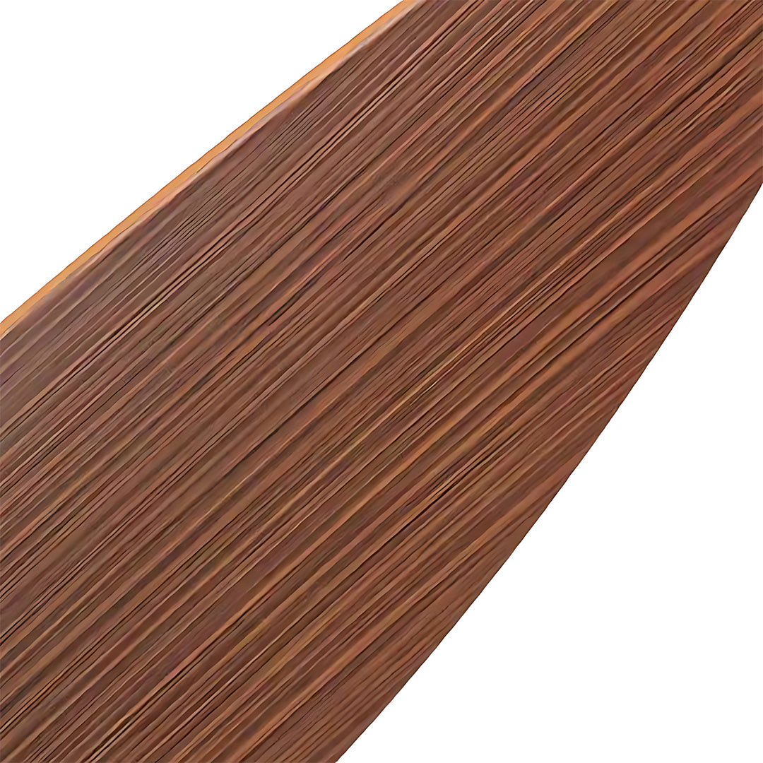 Silver Ceiling Fan with Light Wood Grain LED Light