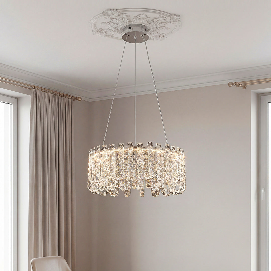 Crystal Chandelier Modern Minimalist Ceiling Light - Luxury Lighting Fixture