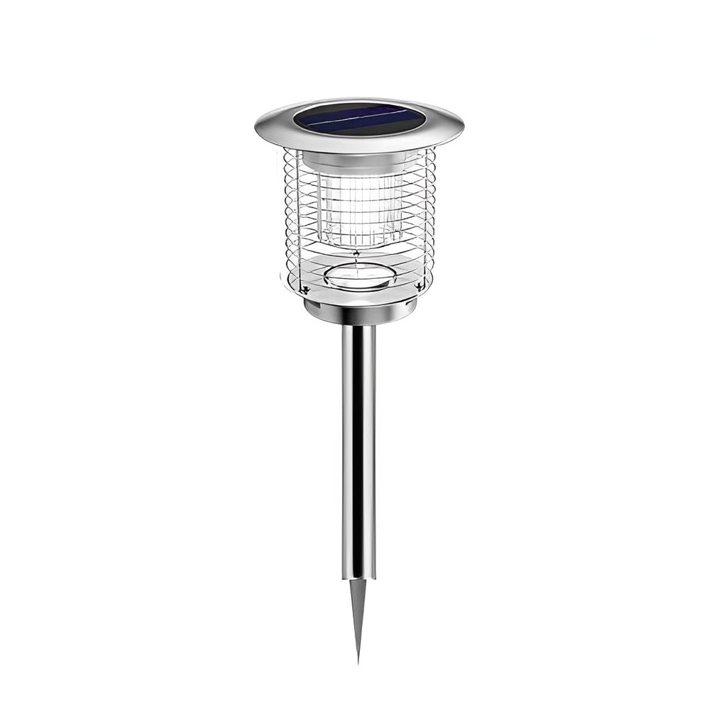 Solar Purple Light Bug Zapper - Garden Mosquito Killer Lamp