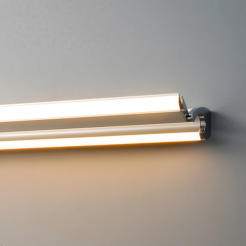 Vanity Bar Light Modern Linear LED Mirror Wall Light for Bathroom and Dressing Table, Contemporary Makeup Lighting Fixture for Home, Energy-Efficient Illuminated Mirror Light, Adjustable Brightness, Stylish Design for Modern Interiors