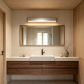 Vanity Bar Light Modern Linear LED Mirror Wall Light for Bathroom and Dressing Table, Contemporary Makeup Lighting Fixture for Home, Energy-Efficient Illuminated Mirror Light, Adjustable Brightness, Stylish Design for Modern Interiors