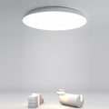 Bowl Shaped Iron Acrylic Flush Mount Light for Study Living Room Bedroom