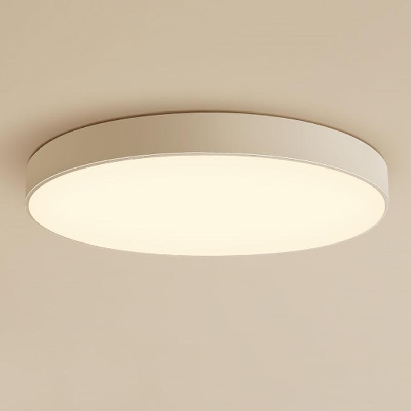Modern Flush Mount Ceiling Light - Round Design, Stylish Home Lighting