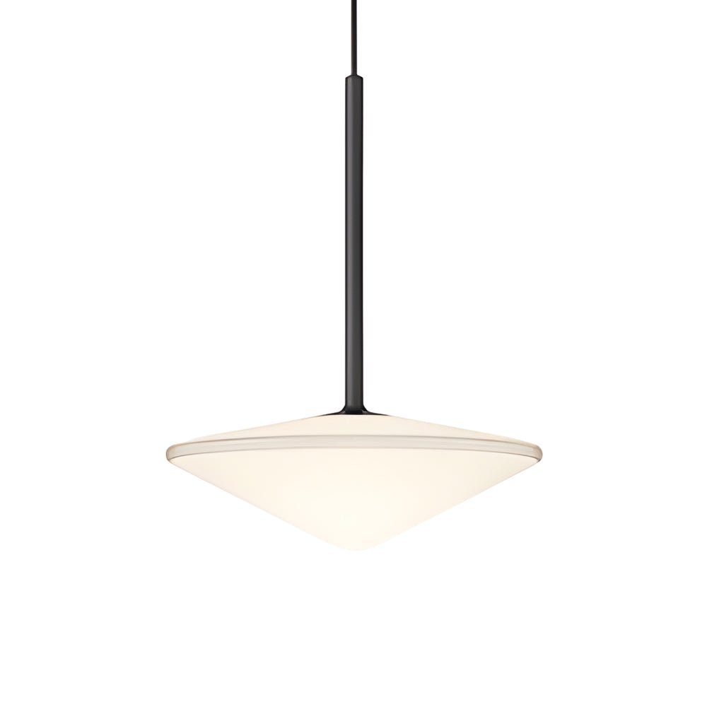 Simple Glass Iron UFO Ball LED Chandelier Postmodern Lighting