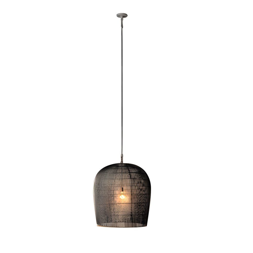 Iron Woven Wabi-Sabi Zen Lantern Chandelier