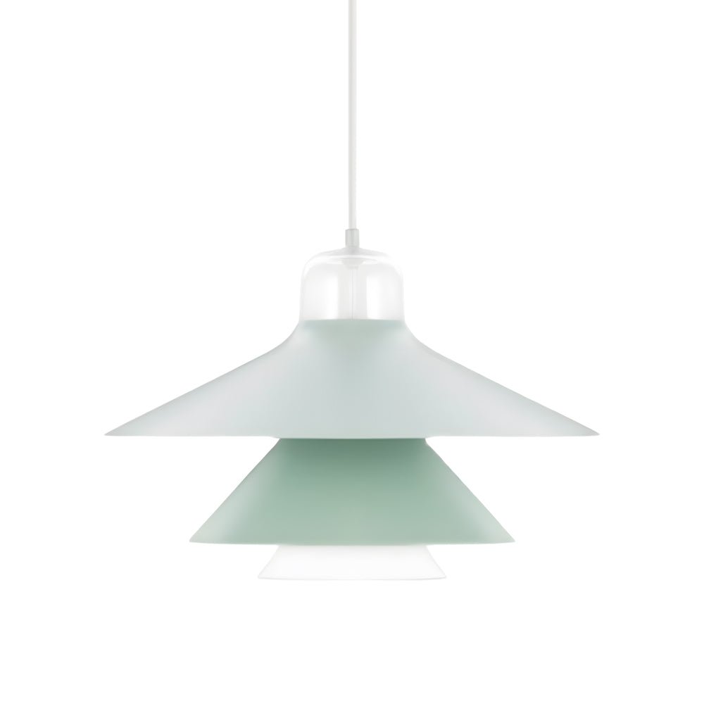 Nordic Minimalist Iron Glass LED Pendant Chandelier