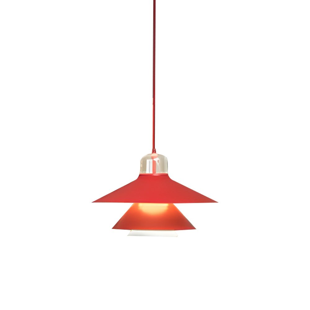 Nordic Minimalist Iron Glass LED Pendant Chandelier