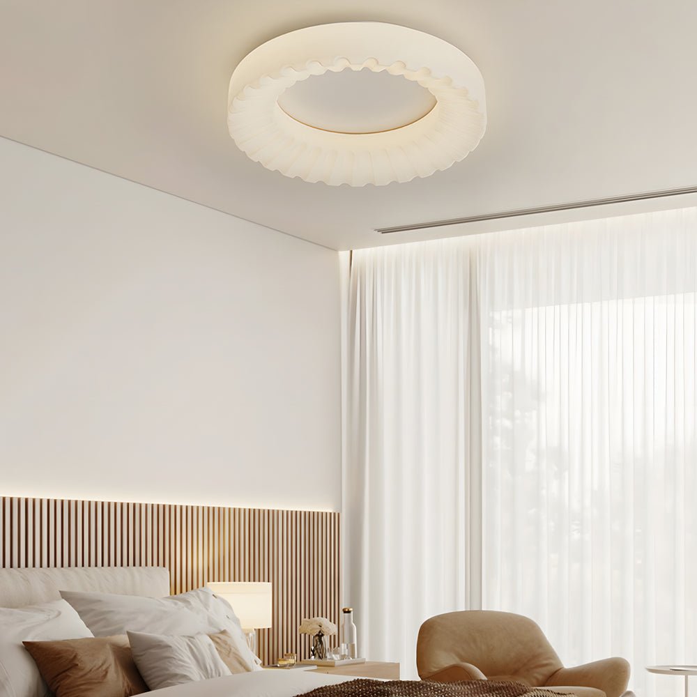 Modern Round Acrylic Three-Step Dimming LED Ceiling Light