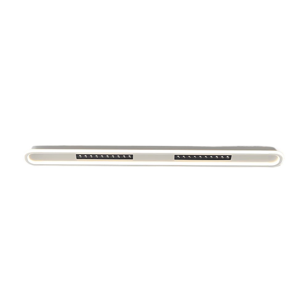 Modern Rounded Rectangular Three-Step Dimming Ceiling Light Fixture