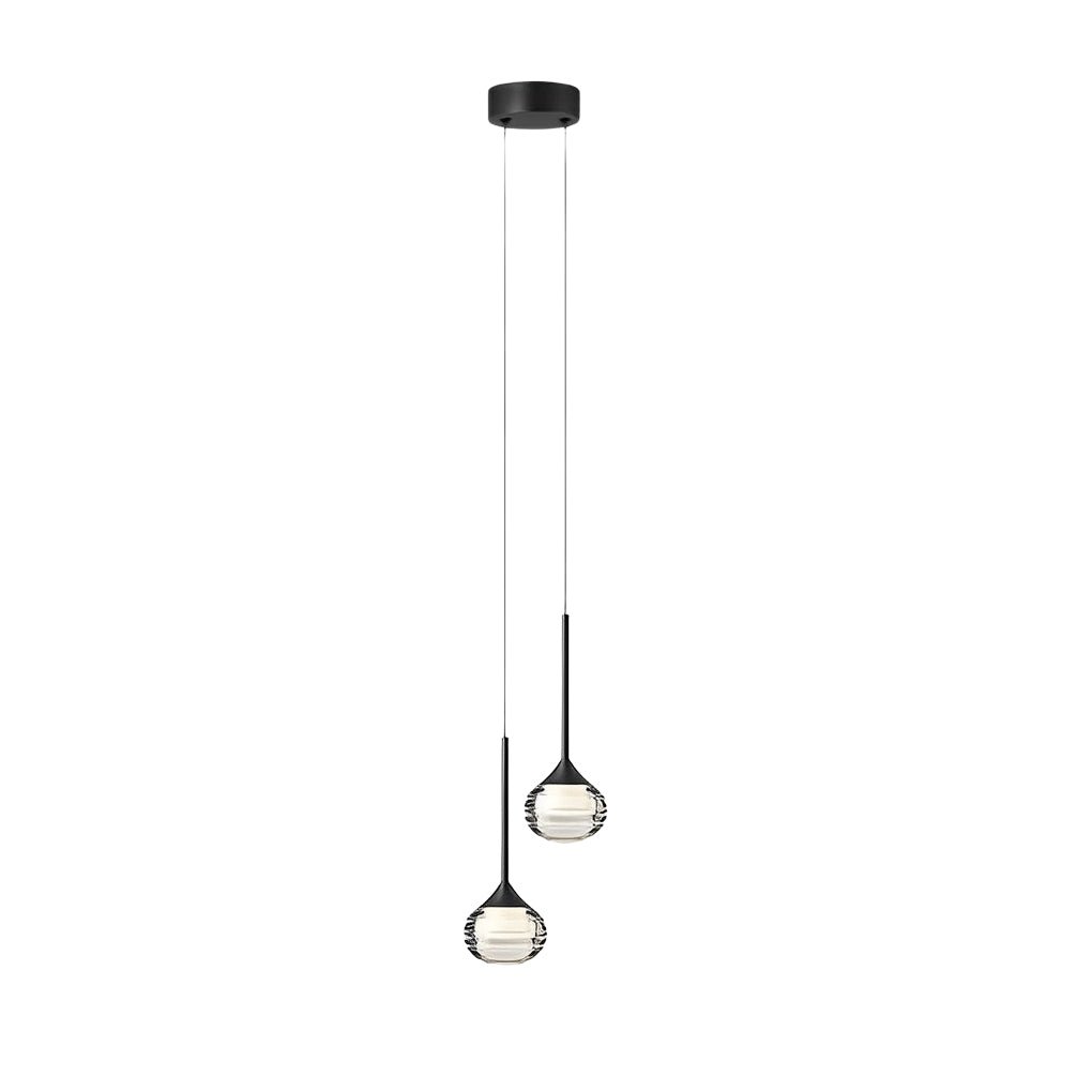 Simple Screw Thread Acrylic Ball Pendant Light - Nordic Luxury Design