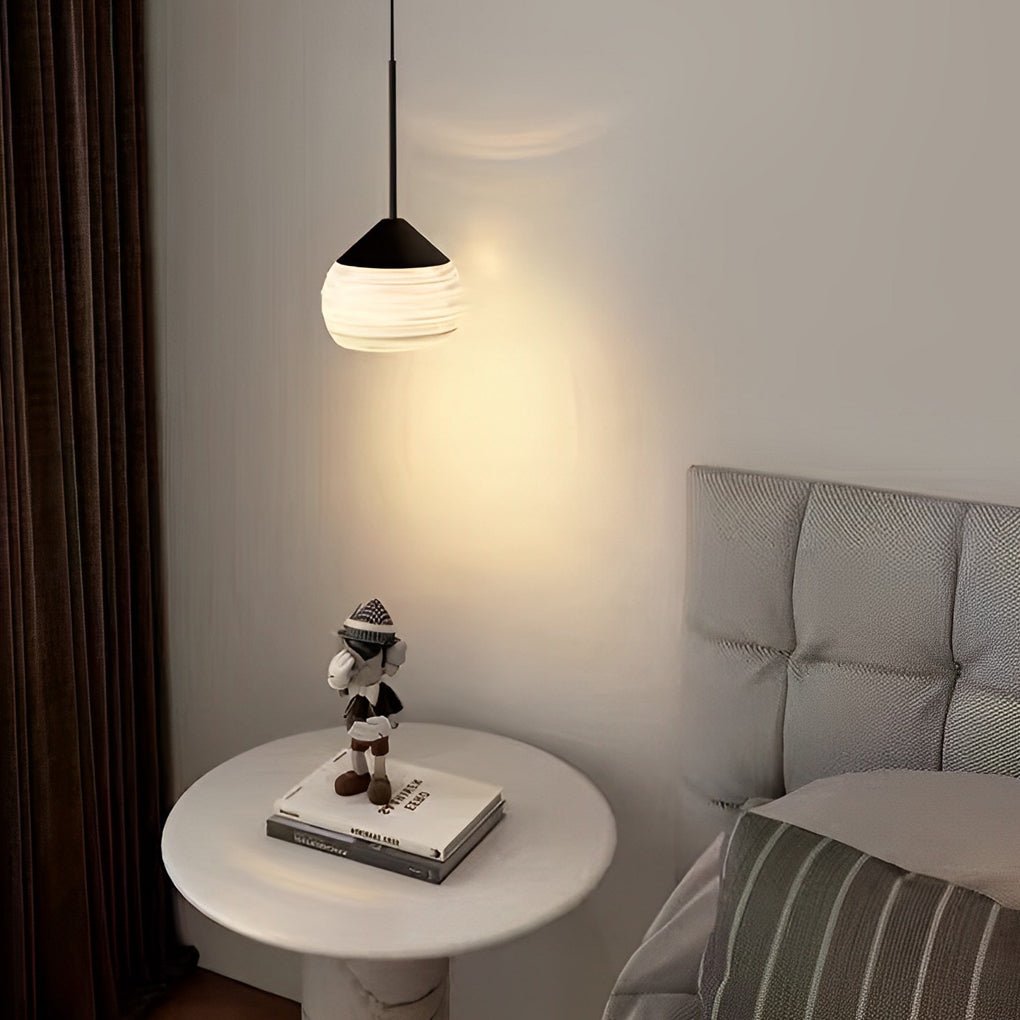 Simple Screw Thread Acrylic Ball Pendant Light - Nordic Luxury Design