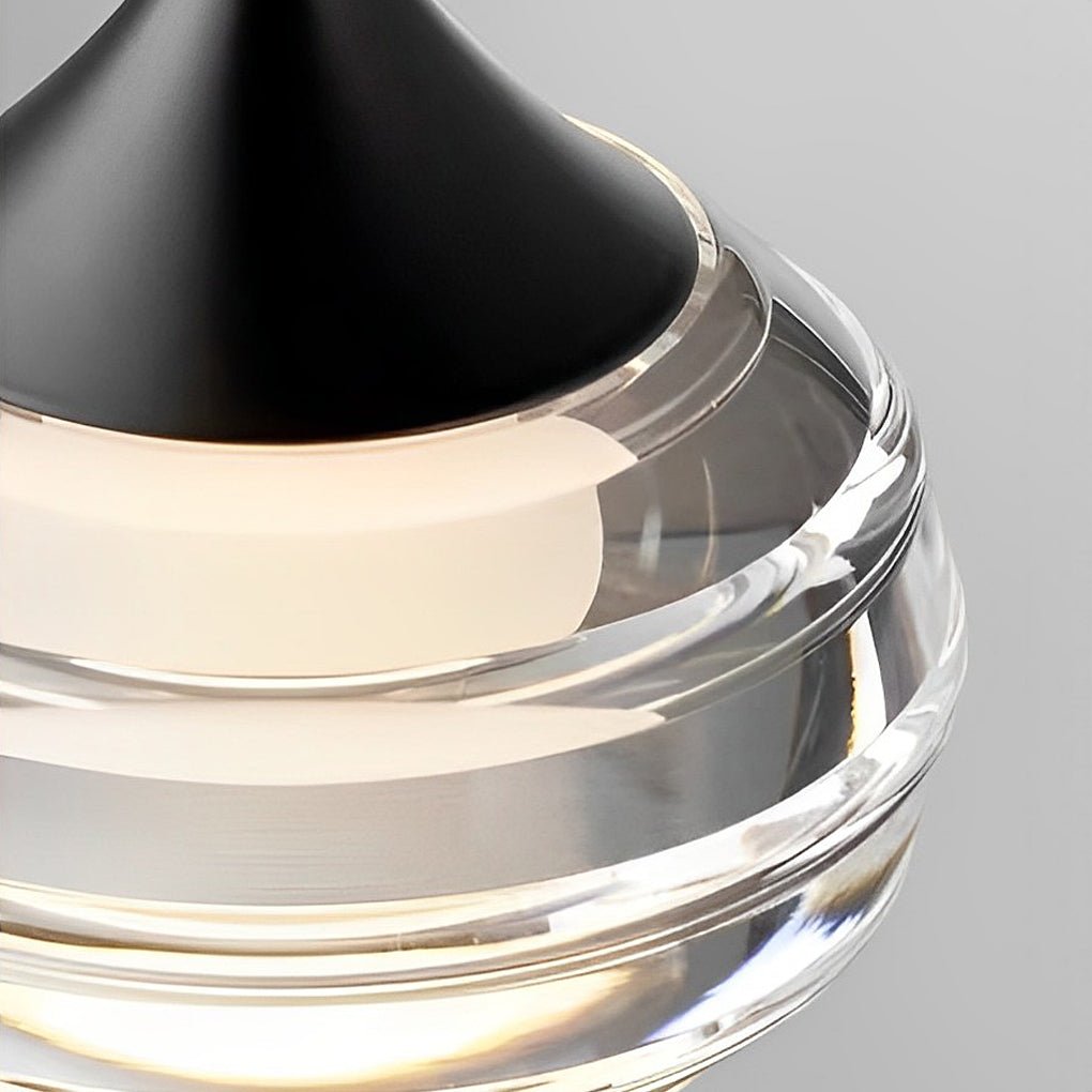 Simple Screw Thread Acrylic Ball Pendant Light - Nordic Luxury Design