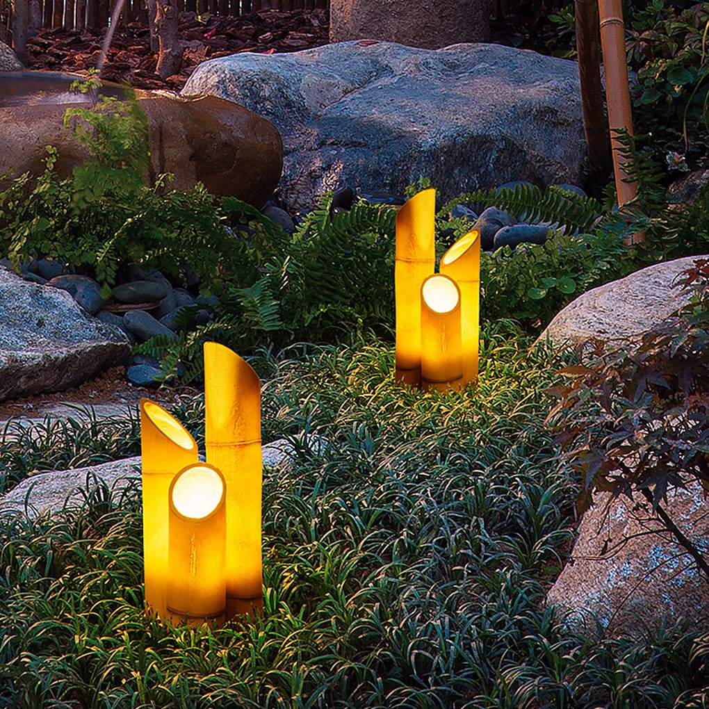 LED Resin Outdoor Lights - Charming Landscape Lighting for Gardens and Pathways