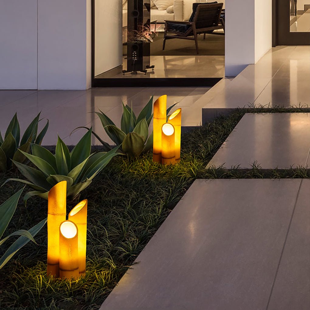 LED Resin Outdoor Lights - Charming Landscape Lighting for Gardens and Pathways