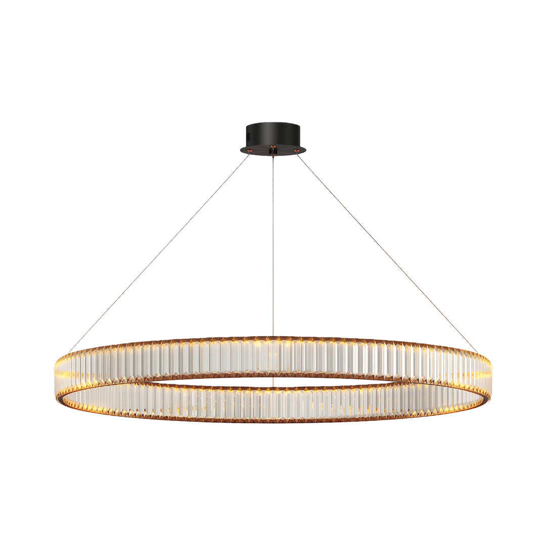 Crystal Round Chandelier | American Creative Ceiling Light