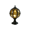 Globe Pillar Lights Outdoor Waterproof European Glass Lamp