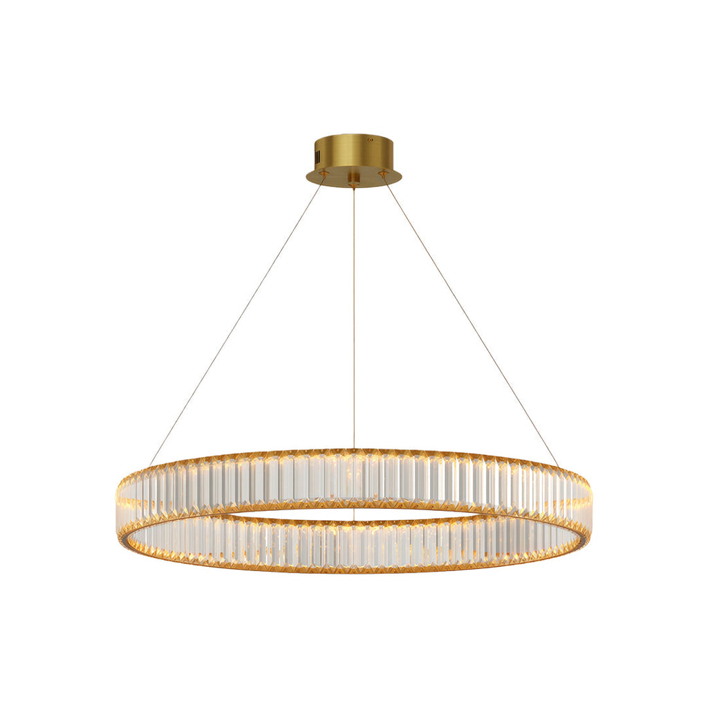 Crystal Round Chandelier | American Creative Ceiling Light