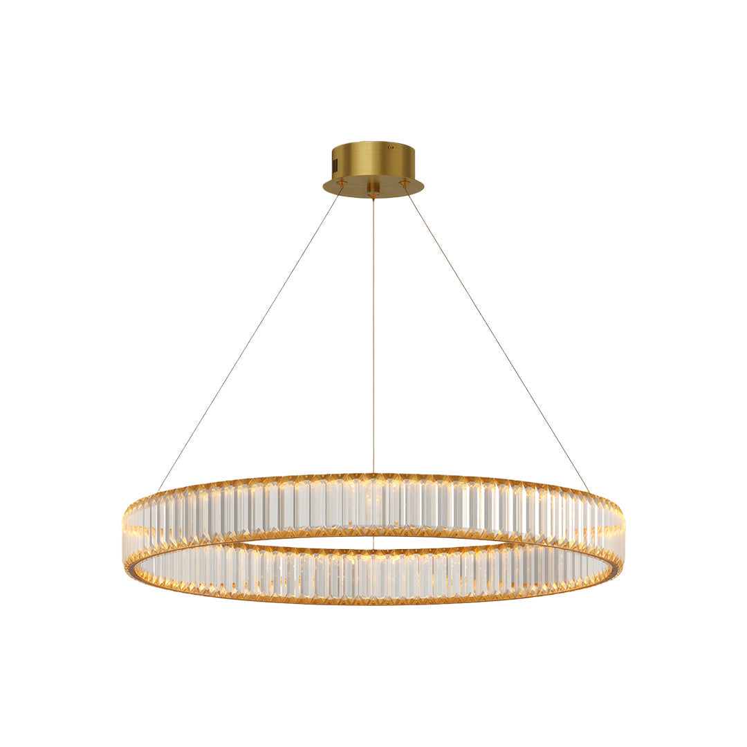 Crystal Round Chandelier | American Creative Ceiling Light