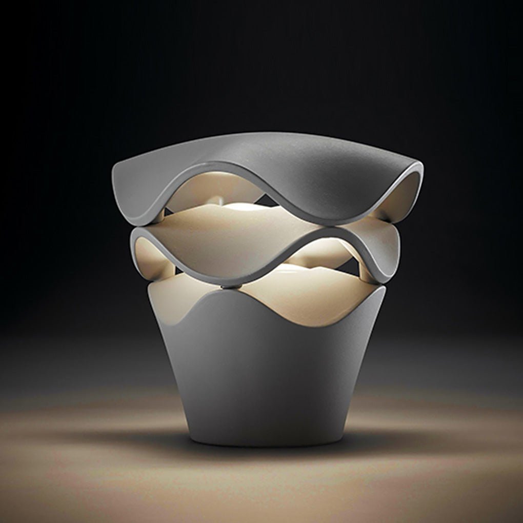Wave Design Path Light - Modern Waterproof Outdoor Landscape Lighting