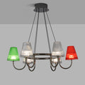 Branch LED Suspension Chandelier - Modern Glass Ceiling Light Fixture
