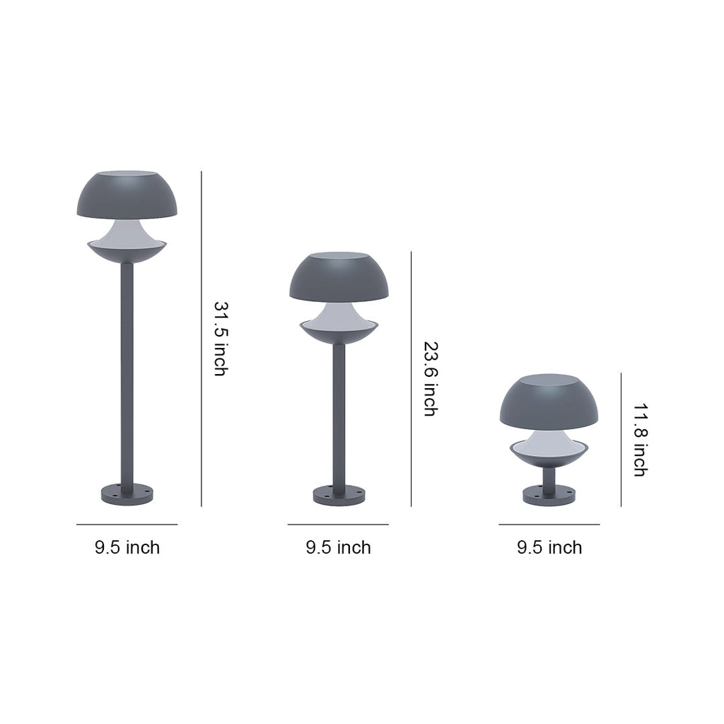 Mushroom Path Lights Waterproof LED Decorative Landscape Lighting