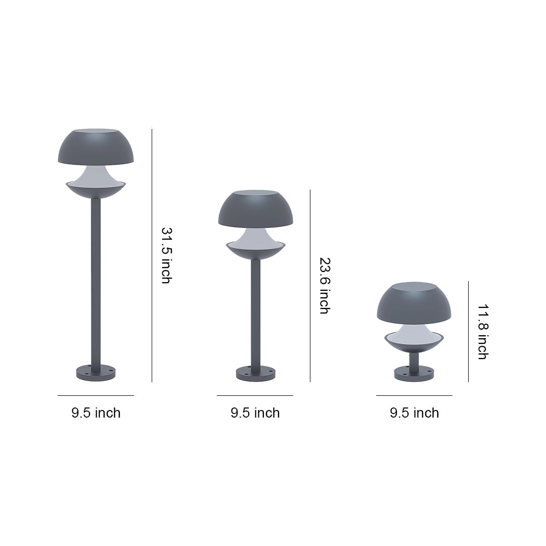Mushroom Path Lights Waterproof LED Decorative Landscape Lighting