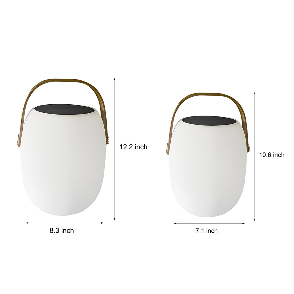Outdoor Solar Portable Lantern - LED Garden Light