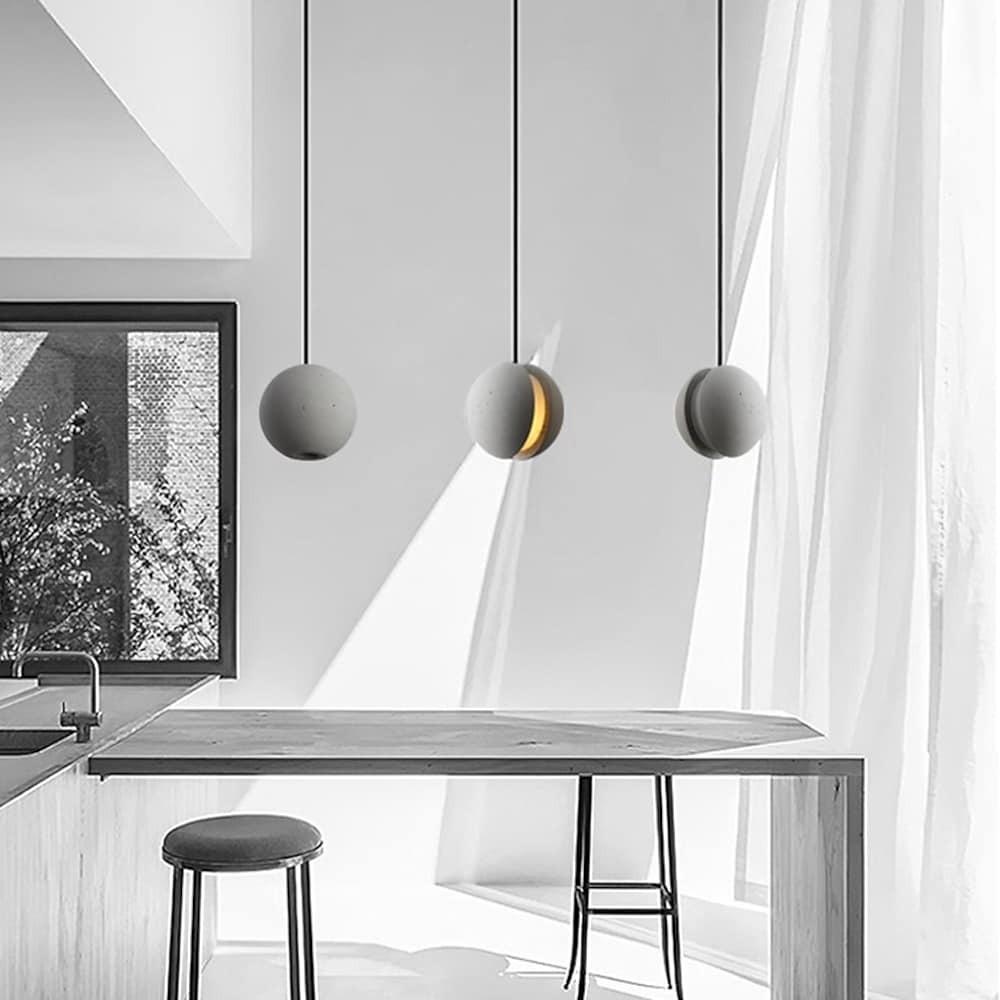 Vintage Ceramic Pendant Light - Unique LED Ceiling Lighting