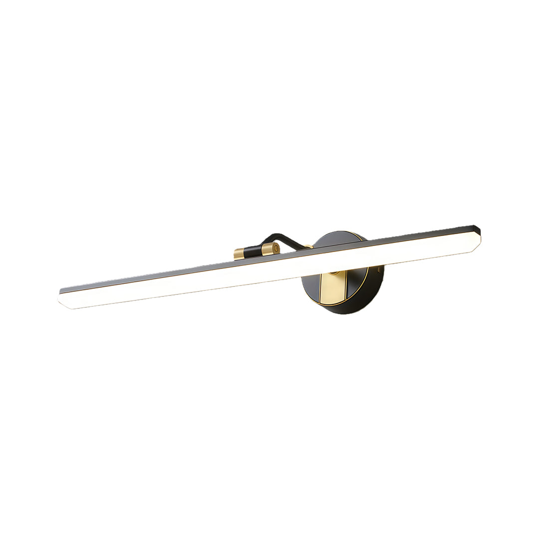 Bathroom Vanity LED Light Waterproof Mirror Light American Linear Design Fixture for Modern Bathrooms, Energy-Efficient, Dimmable Lighting, Sleek and Stylish, Perfect for Makeup and Grooming, Easy to Install, Wall-Mounted Light Fixture