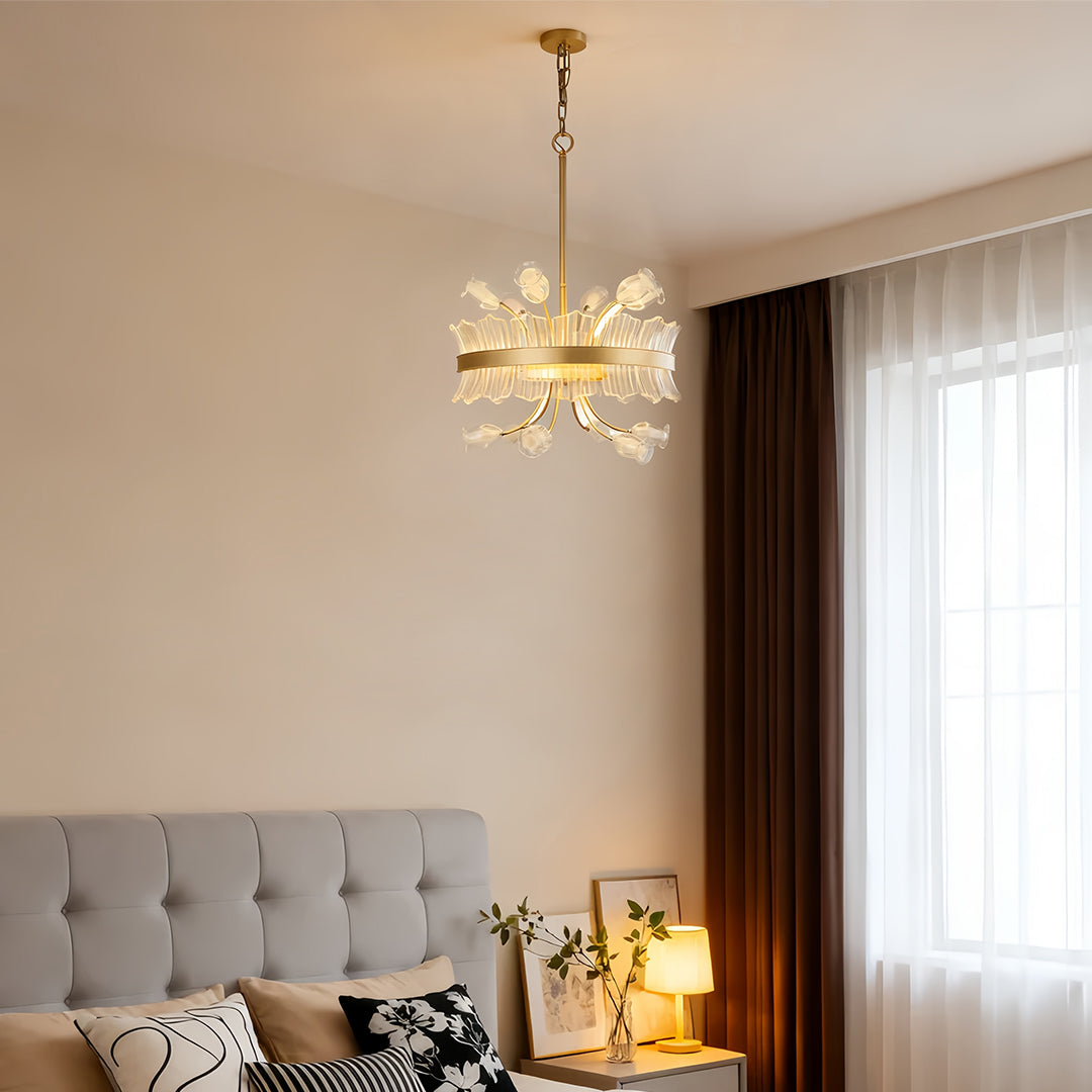 Blossom Chandelier Adjustable Nordic Ceiling Light - Elegant Luxurious Design