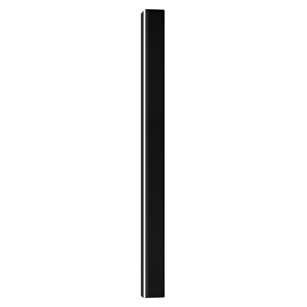 Black LED RGB Linear Wall Light - Waterproof Outdoor Lighting for Gardens & Patios