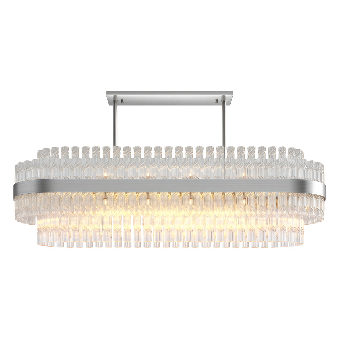 Industrial Modern Copper Chandelier - Luxury Ceiling Light Fixture