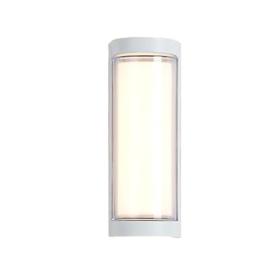 Sleek Dual-Directional Outdoor Wall Light - Modern Arc & Rectangle Design