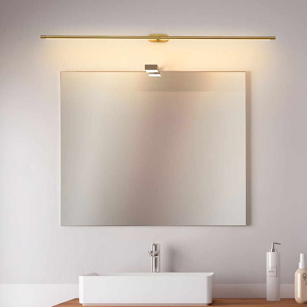 Modern Bathroom Vanity Light Strip - Adjustable Metal Cylinder Light Fixture for Contemporary Decor, Wall Mounted Vanity Lighting, LED Light Bar for Bathrooms, Elegant Design, Energy Efficient, Ideal for Home Renovation