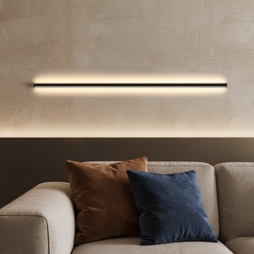 Modern Black Aluminum Wall Sconce Ambient Lamp