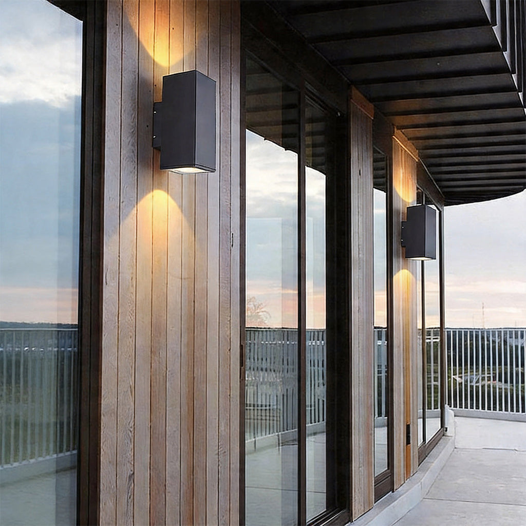 Waterproof LED Outdoor Wall Sconce Up and Down Light