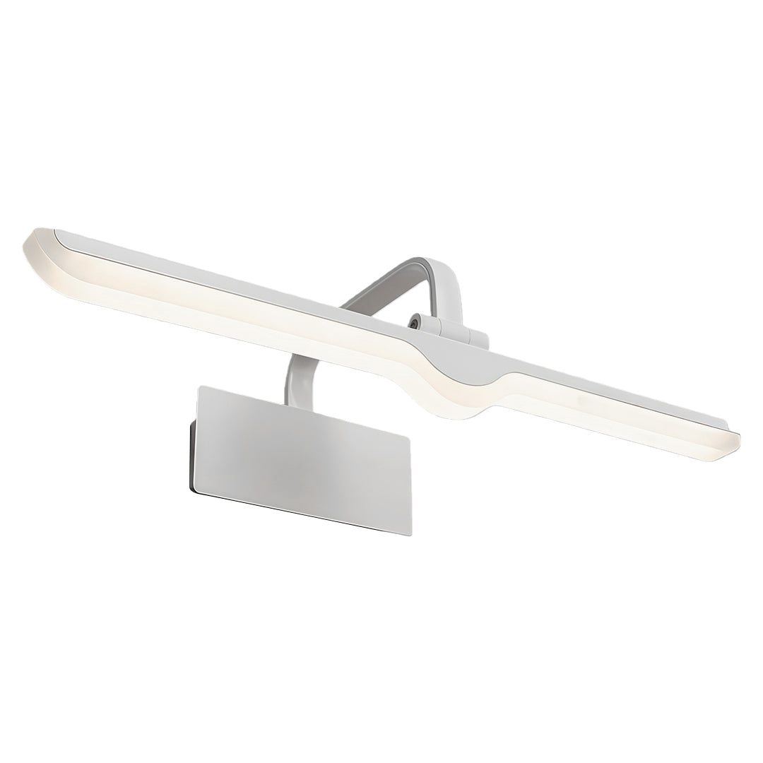 White Bathroom Vanity Lights Waterproof Adjustable LED Lamp | Modern Bathroom Lighting | Dimmable LED Vanity Fixtures | Energy-Efficient Lighting | Indoor Waterproof Vanity Light | Stylish Bathroom Lighting Solutions | Easy Installation | Contemporary LED