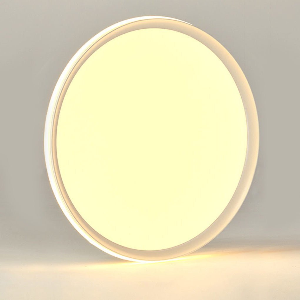 Slim Modern Round Aluminum Ceiling Light
