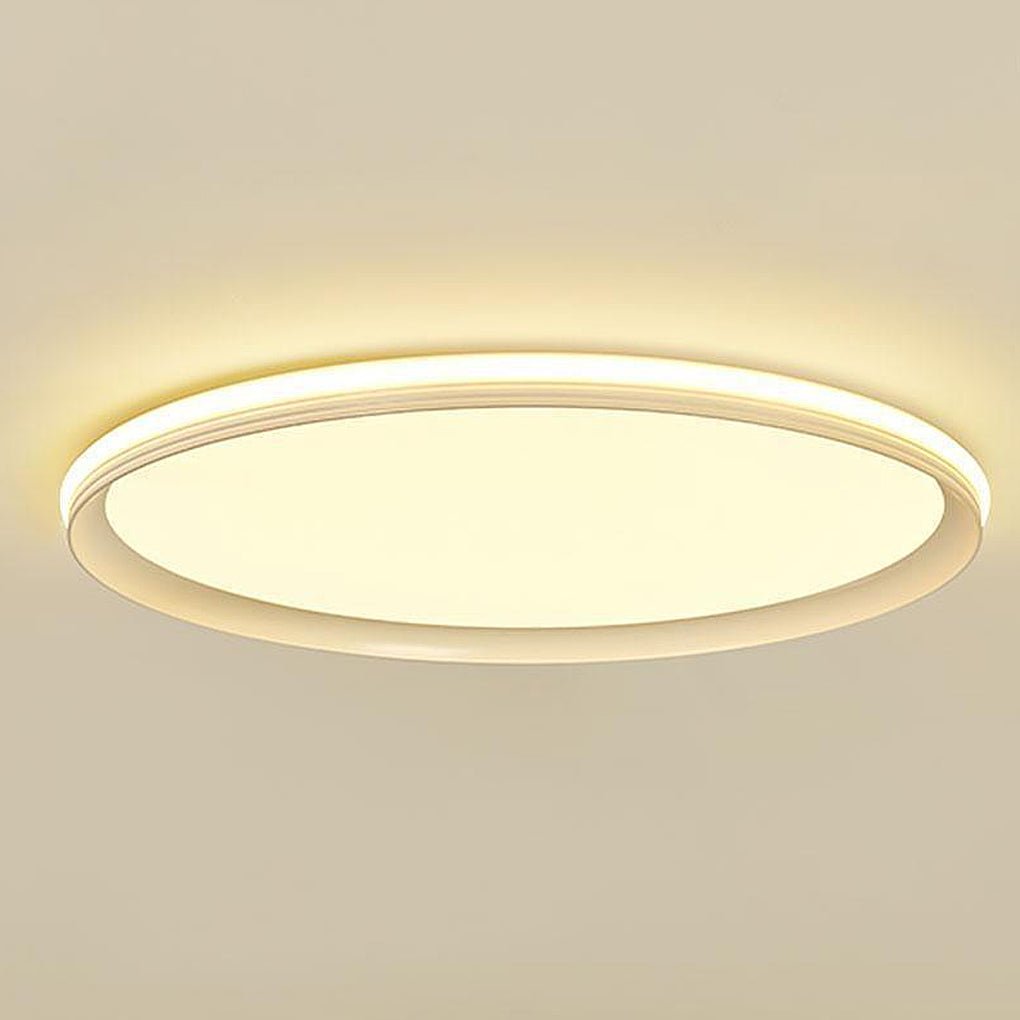 Slim Modern Round Aluminum Ceiling Light