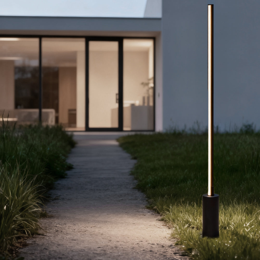 Contemporary Waterproof LED Outdoor Linear Floor Lamp