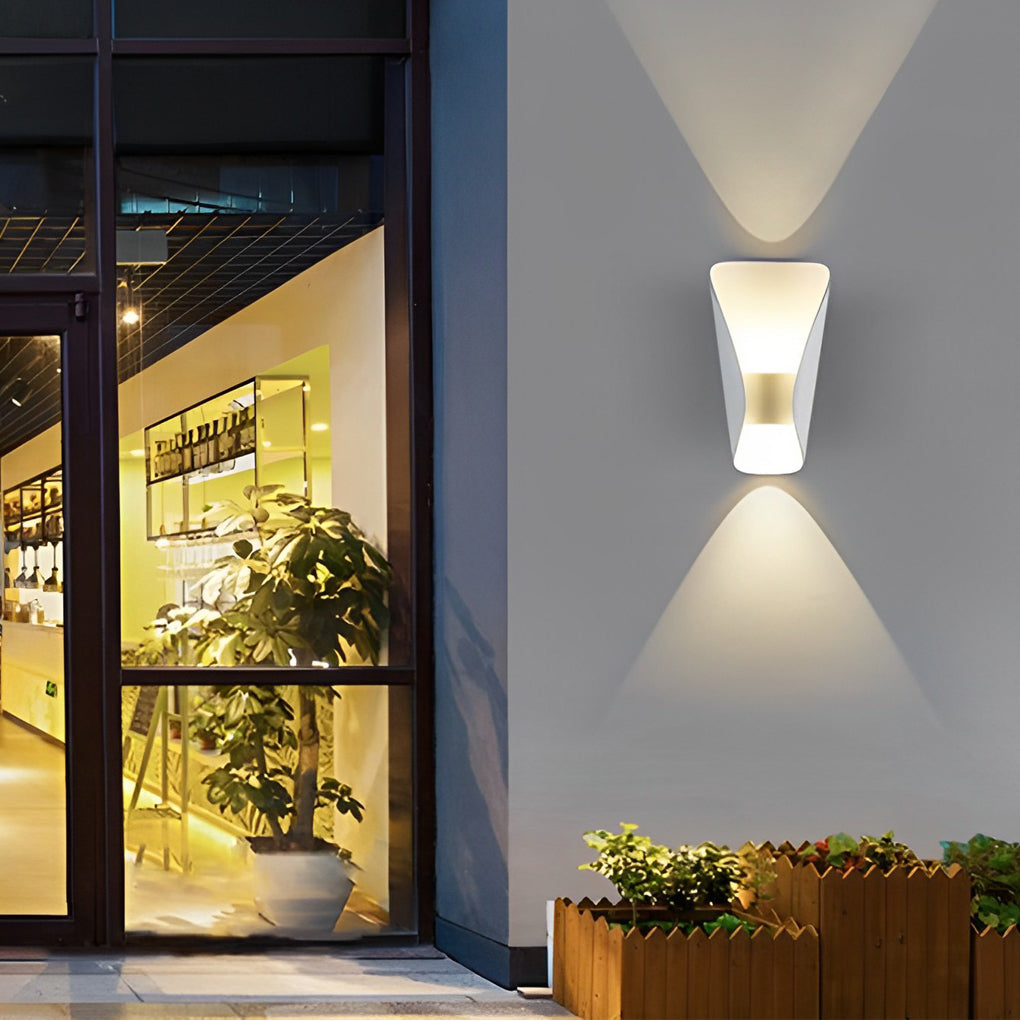 Small Up Down Waterproof Outdoor Wall Lights