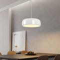 Smithfield Pendant Light - Modern Aluminum Hanging Fixture in Black/White Design