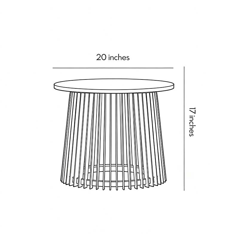 Solar Coffee Table Lamp Waterproof Iron Cage Outdoor Lighting