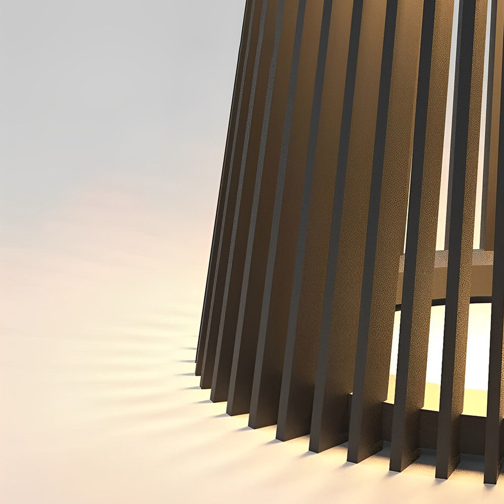 Solar Coffee Table Lamp Waterproof Iron Cage Outdoor Lighting