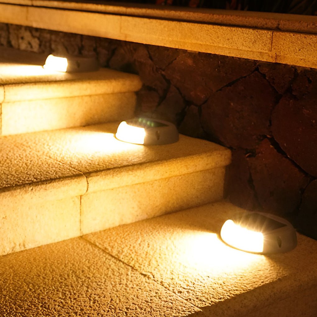 LED Solar Pathway Lights - Solar-Powered Deck Lighting for Landscape Pathways
